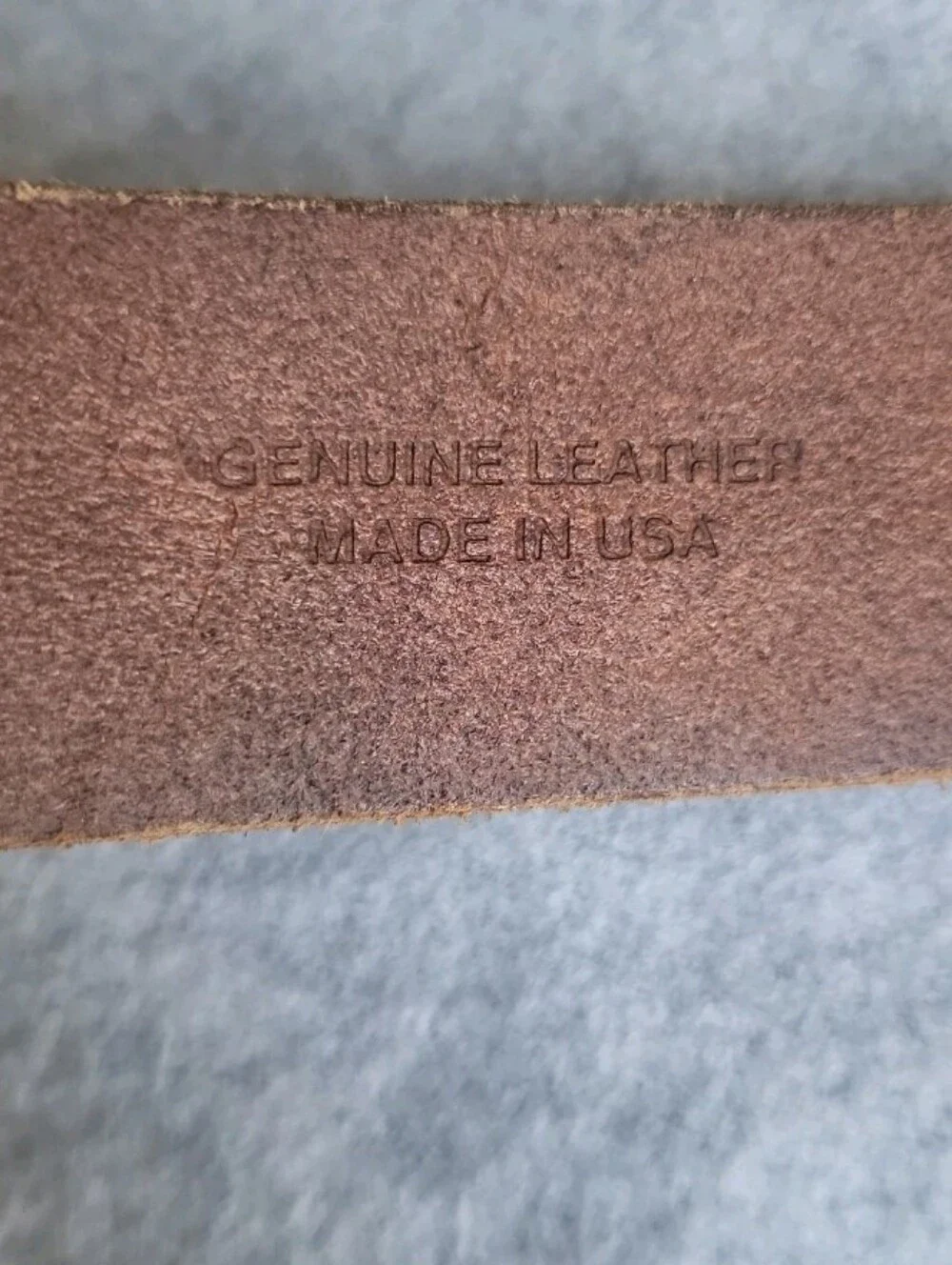 Vintage Brooks Brothers Work Belt Mens 40 Brown Leather Brass Buckle USA Made